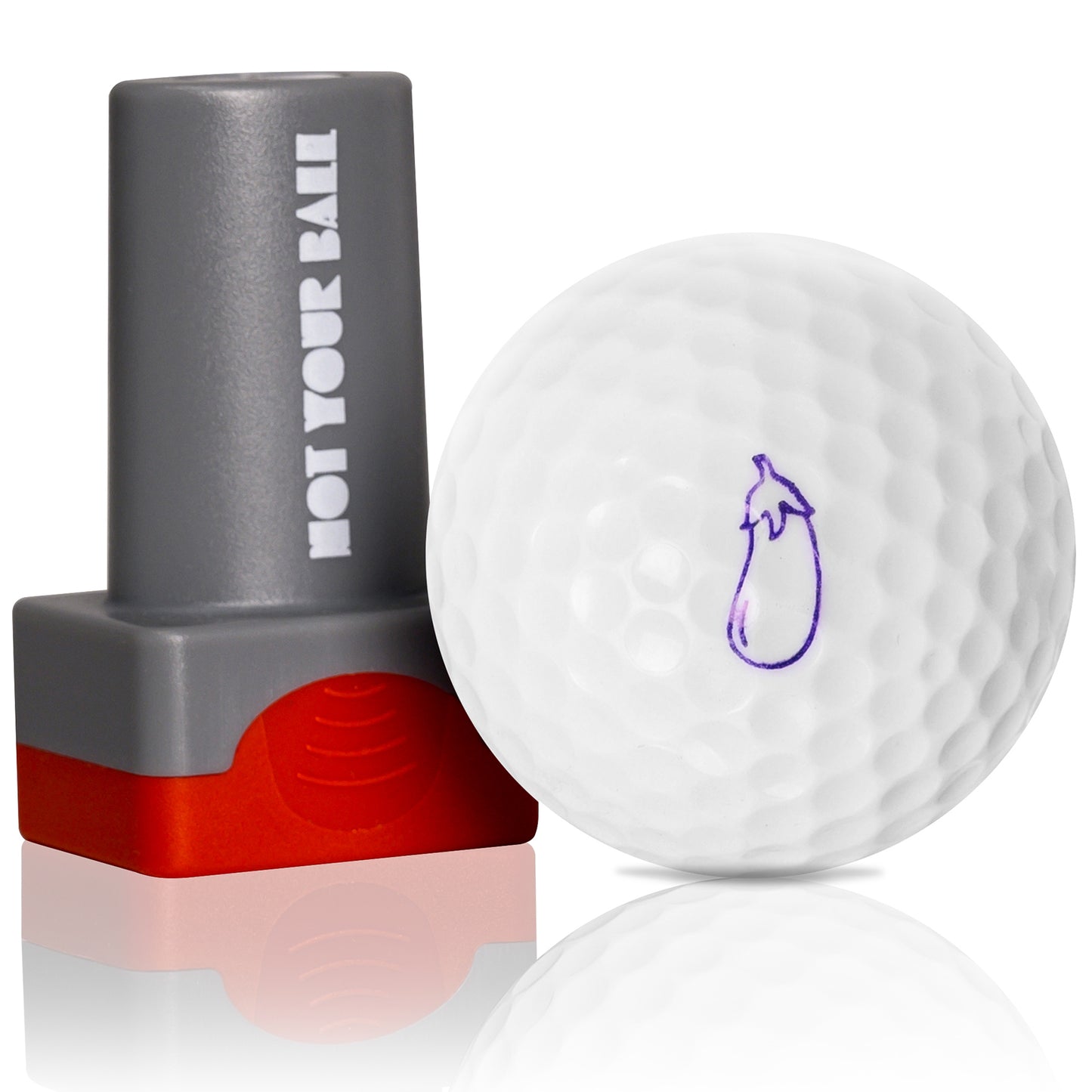 Eggplant Ball Stamp