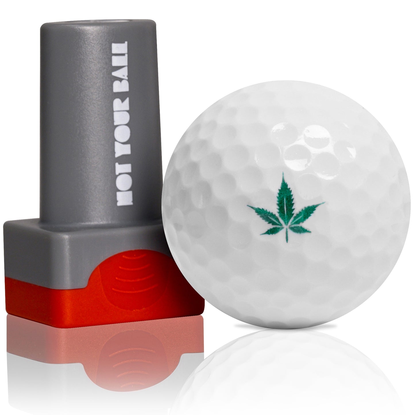 Pot Leaf Ball Stamp