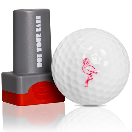 Flamingo Ball Stamp
