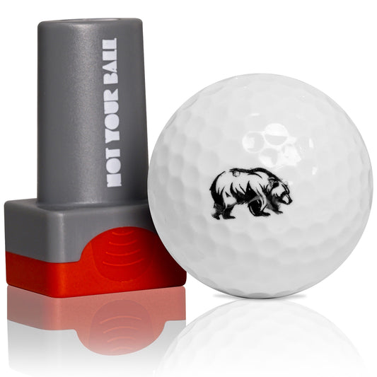 Grizzly Bear Ball Stamp