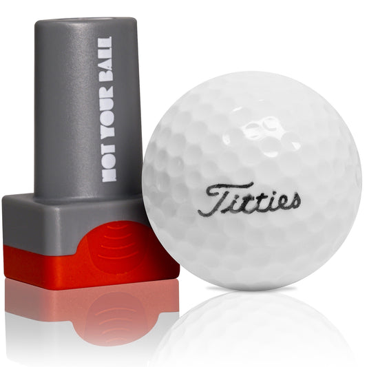 Titties Ball Stamp