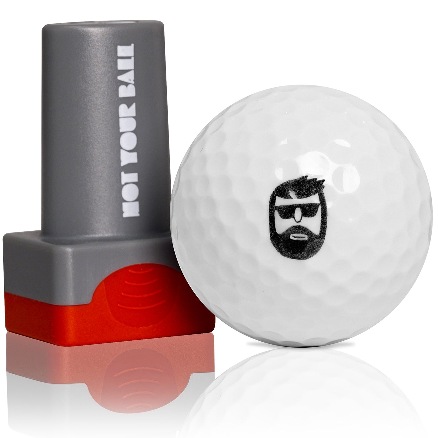 Beard Man Ball Stamp
